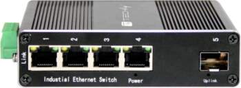 Techly Media fiber optic converter switch