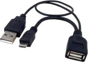 Techly USB 2.0 Cable OTG