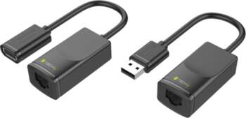 Techly USB line extender over network