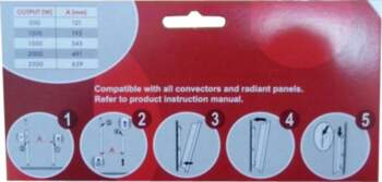 THERMOR KIT UNIVERSAL FOR WALL MOUNTED