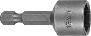 Tip with magnetic attachment 1/4`` 6-point