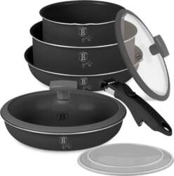 TITANIUM POTS SET 9 ELEMENTS. BERLINGER