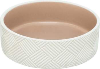 Trixie Patterned ceramic bowl for cats