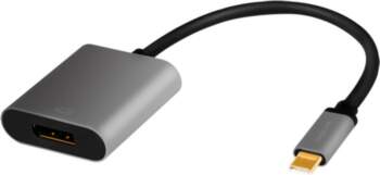 USB-C to DP/F adapter 4K/60Hz alu