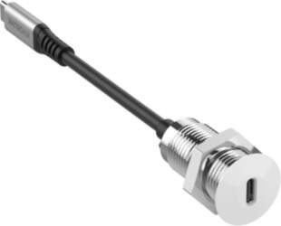 Vivolink PROUSBCMF0.3SOCKET-W USB cable USB