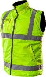 Work vest  double-sided  one side reflective