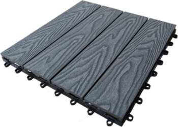 WPC TILE 300X300 3D EMBOSSED LIGHT