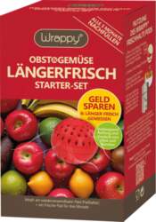Wrappy Obst  Gemuse Langerfrisch starter set