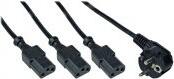 Y-cable - Stromkabel - CEE 7/7