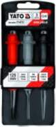 YATO 3PCS MINI COLD CHISEL AND