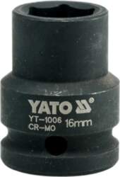 YATO IMPACT SOCKET 1/2" 16mm SHORT