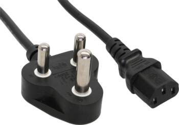 35pcs. bulk-pack  inline Registered  power cable