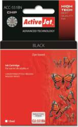 Activejet ACC-551BN ink (replacement for Canon