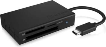 Adapter IcyBox ext. Kartenleser USB TypeC