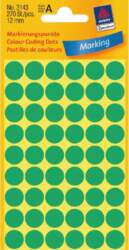 Avery Colour Coding Dots  Green 3143