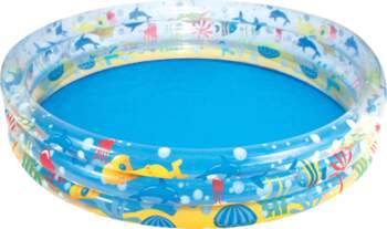 Bestway Inflatable Deep Dive 3-Ring Pool