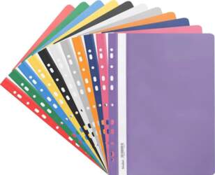 BIUR-FOL Plastic folder with perforation A4