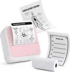 Bluetooth Thermal Printer For Photos Stickers