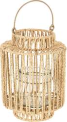 Braided lantern with handle  19 x