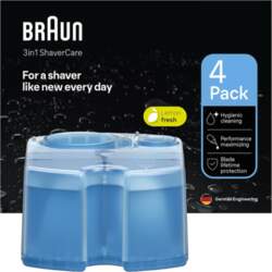 Braun Refills 4 Pack Clean and