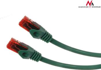 Cable patchcord cat6 0 5m green