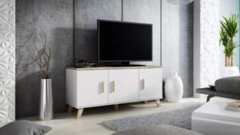 Cama sideboard LOTTA 150 3D white