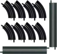 Carrera GO    Single-Lane Bends/ Straight Section