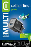 Cellularline MULTIPOWER MICRO 30W 8018080444708 ACHUSBGAN2PD30WK