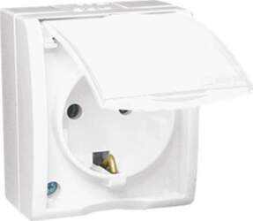 Contact-Simon Simon Aquarius Single socket with/out