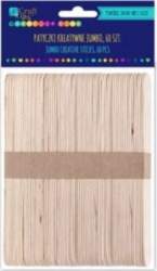Creative jumbo sticks  natural  60 pcs