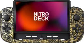 CRKD NITRO DECK+ ROCKET LEAGUE GOLD