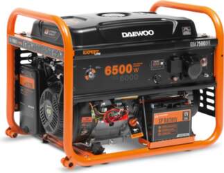Daewoo GDA 7500DPE engine-generator 6000 W