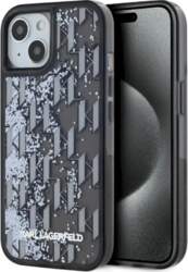Dėklas Karl Lagerfeld Liquid Glitter Monogram