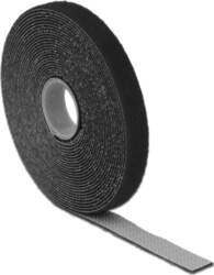 DeLOCK 18711 hook/loop fastener Black 1