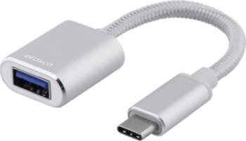 Deltaco USBC-1276 USB cable 0.1