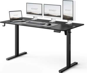 Desk SENSE7 NOJO LIGHT black 140×70
