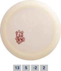 Diskgolfo diskas Distance Driver Glow MAJESTY