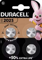 Duracell CR2025 lithium button cell 3V