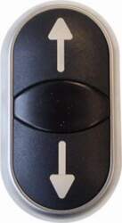 Eaton Double button drive black backlit