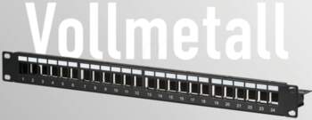 EFB Verteilerfeld Patchpanel 19 Zoll 1HE