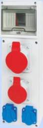 Elektromet Construction switchgear 6 modules 1x16A