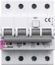 Eti-Polam Differential coupling switch 4P 16A