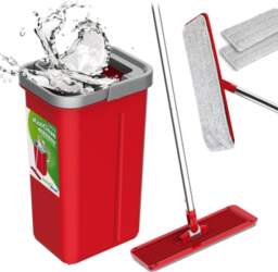 Flat Mop + Bucket + Telescopic