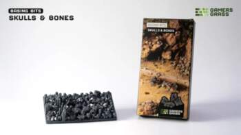 Gamers Grass Basing Bits - Skulls