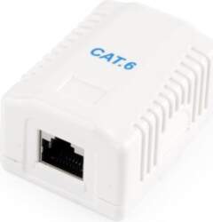 Gembird Shielded surface-mounted socket 1xRJ45 cat