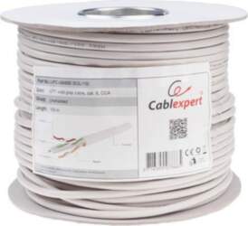 Gembird UTP solid unshielded gray cable