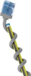 Goobay 74221 networking cable Grey 0