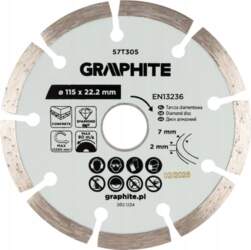 Graphite Segmented diamond cutting disc 115