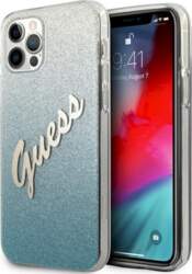 Guess GUHCP12LPCUGLSBL Glitter Gradient Script Aizsargapvalks