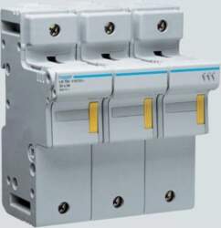 Hager Modular fuse base 3P L58